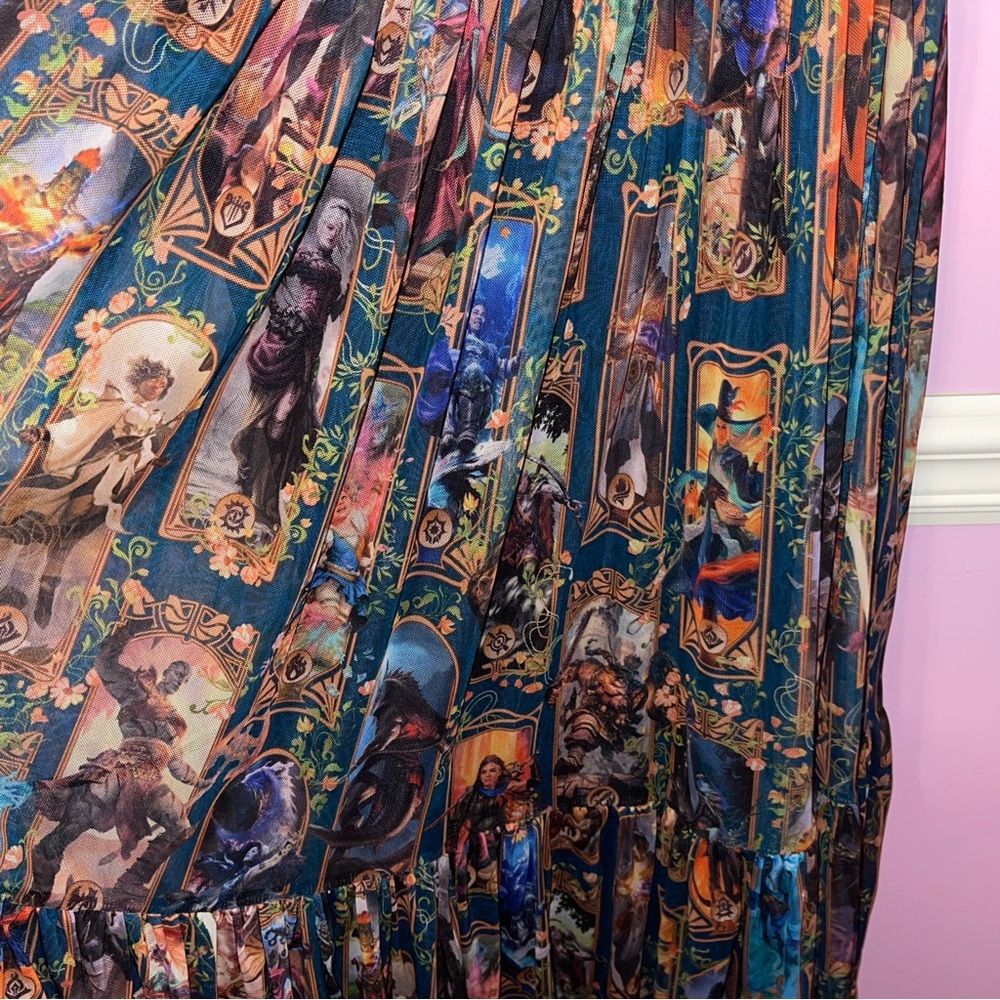 Blackmilk dungeons and dragons dress fairycore cottage renaissance Victorian art - Picture 5 of 7